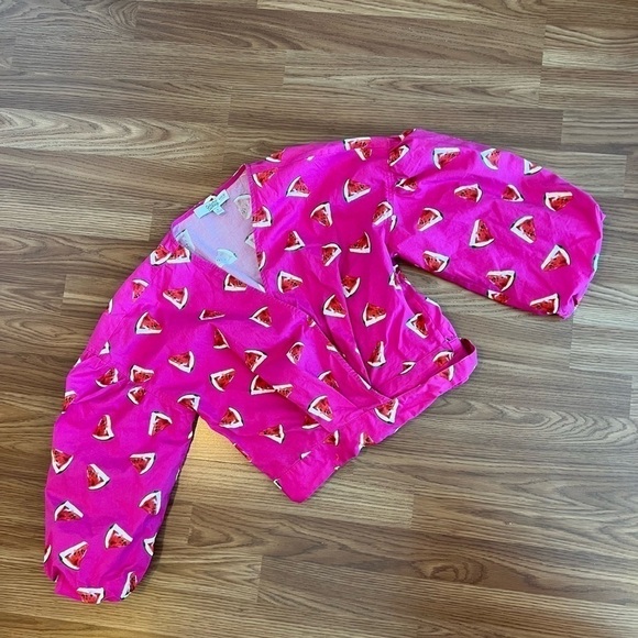Color Me Courtney Pink Watermelon Print Top - Picture 7 of 16